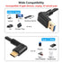 SinLoon 90 Degree USB Type C Spring Cable, 5Gbps Retractable USB3.0 to USB C Charging Cable for Phone, Tablet