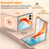Fin2feel Magnetic Case for Motorola Razr Plus 2024/Moto Razr+ 2024, Transparent Hard PC Shockproof Cover, Compatible