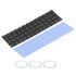 MECCANIXITY Copper Heatsink Coated Graphene 70x20x1.5mm with Thermal Pad for M.2 SSD Computer CPU, Laptop Cooler