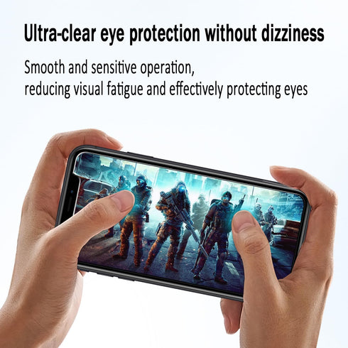 HPTech Screen Protector (2 Pack) for iPhone 11 Pro Max, iPhone XS Max 6.5-inch Tempered Glass Film, Easy to Install,