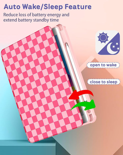 Uppuppy A16 10th 10.9 Inch 10/11 2025 for iPad Case - for iPad Generation Case Women Girls Cute Girly Teens Kids Pretty