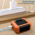 23H 6200 3 Portable Mini Waist Fan Rechargeable with Working Time, RPM Strong Airflow, Speed Levels, Belt Shirt Fan