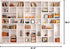 BELECO 7x5ft Fabric White Bookshelf Backdrop Library Modern Office Bookcase Backdrop Home Office Zoom Meeting Video