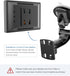 Backup Camera Monitor Mount, PixelMan Upgraded Version Windshield Mount for Vehicle Rear View Camera (4.3/5 in)