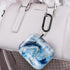Marble Soft Earphone Case for AirPods, Full Protective TPU Cover Compatible with AirPods 1&2, ZPYOU - Blue Sky