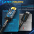 Yuaice 10K 8K 2.1 16FT 48Gbps (1.5FT-25FT) 4K@120Hz, 8K@60Hz, 2.2/2. Long HDMI Cable - Ultra HD Cable High-Speed Lead