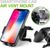 Car Air Vent Phone Holder - Universal Cell Phone Mount for Hands-Free Cradle in Vehicle