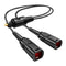 avedio links Optical Audio Cable Splitter 1 in 2 Out, Toslink Digital