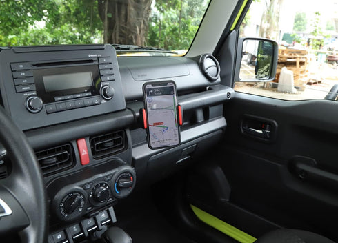 Phone Holder Bracket for Suzuki Jimny JB64 JB74W 2019-2024, Dashboard Cell Phone Mount Accessories