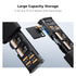 K&F CONCEPT 2-in-1 4.0/Micro 3.1 SD Card Reader Adapter, UHS-II/SD SD/USB Type-C Dual Slots High-Speed Flash Card Case