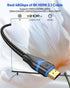 8K 15 2.1 15 48Gbps (8K@60Hz, 4K@120Hz, 2K,eARC,HDCP2.3,Dynamic PS5/HDTV/Monitor/Projector/Gaming/SoundBar Long HDMI