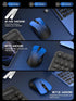 RAPIQUE 2.4 Bluetooth Wireless Mouse - Dual Bluetooth & GHz USB Receiver, Comfortable Grip, Quiet Clicks, Low Power