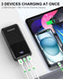 ARINTA 10000mAh 22.5W Pack, Power Bank Portable Charger PD Battery LED Display & USB-C in/Out, Travel Essentials