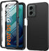 FNTCASE Motorola Moto G-5G-2024 Case with Built-in Screen Protector, Rugged Shockproof Full Body Cover