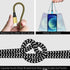 Apple MFi Certified 10FT iPhone Charger 3 Pack - Fast Charging Nylon Braided USB Lightning Cable for iPhone