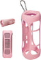 Alltravel Silicone Cover Skin for JBL Flip 6 Portable Bluetooth Speaker, Customized Protection Solution (Pink)