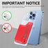 Phone Wallet Stick On, Flip PU Leather Card Holder with Zipper Closure Coin Pocket, Magnetic Closure for