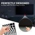 FLANCCI LED Light Blocking Stickers - Blackout LED Covers, Dim 50%-80% of Lights, 2 Sheets (1 Cut Out + 1 Uncut)