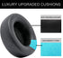 Replacement EarPads for Corsair Virtuoso RGB Wireless XT SE Gaming Headset, Soft Memory Foam Ear Cups Cover (Black)