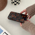 Tortoise Shell Retro Phone Case for iPhone 14 Pro, Chic Amber Brown Leopard Stylish Classic Soft Slim Cover