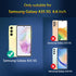 3 Pack Screen Protector for Samsung Galaxy A35 + 3 Pack Camera Lens Protector, Ultra HD Tempered Glass, 9H Hardness, Anti Scratch, Easy Installation - Case Friendly