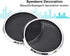 Wendry Speaker Covers - 1 Inch Metal & ABS Protective Grills Cover (2PCS)