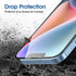 amFiIm Tempered Glass Screen Protector for iPhone 14/13/13 Pro 6.1", Bubble-Free, Easy Installation, Anti-Scratch, Case
