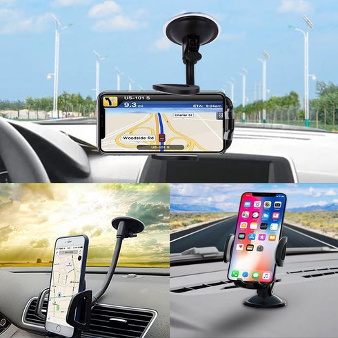 3.93" Car Mount Dashboard Pad Suction Cup Mounting Disk, Circular Double Sided Sticky Replacement Adhesive Phone Mount