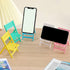 SHYYOULQE Foldable Chair Shape Phone Holder for Desk Portable Travel Accessories Foldable Phone
