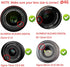 Z50 Lens Cap 46mm for Nikon Z50 with NIKKOR Z DX 16-50mm, Panasonic Lumix G Vario 14-42mm (2 Packs)