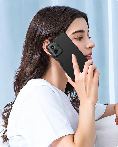 FNTCASE Motorola Moto G-5G-2024 Case with Built-in Screen Protector, Rugged Shockproof Full Body Cover