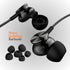 Betron BS10 Wired Earphones: Noise-Isolating In-Ear Buds with Microphone, Volume Control & Powerful 12mm Bass Drivers.