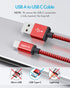 USB Type C Charger Cable 10FT 3 Pack for Kindle Fire HD 7 2022, 10 9th 2019, 8 10th 2020, Paperwhite 11th 2021, Samsung