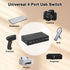 GIASYIEH USB2.0 4 4 1 Printer Sharer Switcher, Port USB B Print Selector Switch Adapter in Out Printer Splitter Hub