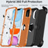 Heavy Duty Shockproof Drop Protection Case for iPhone 11 with Belt Clip Holster & Built-in Screen Protector