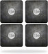 MightySkins Skin for Tile Slim Key Finder - 4 Pack Wrap Cover Sticker Skins Scratched Up