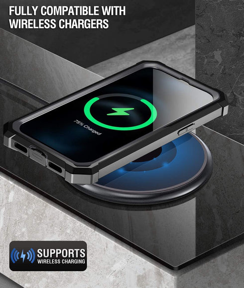 Poetic Guardian Series Case for iPhone 12 mini - Full-Body Hybrid Shockproof Protective Rugged Clear Bumper