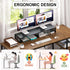 Dual Computer Monitor Stand Riser, Desk Organizers and Accessories, Printer & TV Stand, Desk Shelf, Office Desk