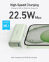 Anker iPhone 16 Portable Charger, Nano Power Bank 5000mAh with Built-in USB C Connector, 22.5W for iPhone 16/15 Series,