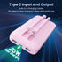 Pxwaxpy 40,800mAh Cables,25W 4.0 Pack 17/16/15 Portable Charger PowerBank with Built-in PD Fast Charging +QC Quick