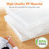 Lifewit Photo Storage Box 5x7, Clear Photo Boxes for Cards, Pictures, Stamps, with Label Sticker