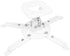 Full Motion Universal Projector Ceiling Mount Bracket with Adjustable Extendable Arms, Rotating Swivel Tilt for Home