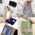 Asuwish iPhone 12 Pro Wallet Case: Gray Flip Cover with Screen Protector, Card Holder, Strap & Stand for Women & Girls.