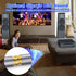 RCA Extension Cable Digital Coaxial Audio Cable Gold-Plated RCA Cables Male to Female Subwoofer Cable for Home Theater