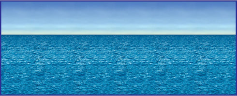 Beistle Ocean and Sky Backdrop