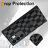 SOKAD S24 Magnetic Checkered Case for Samsung Galaxy Ultra with Finger Strap Kickstand, Compatible with Magsafe, Cute