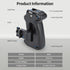 Nitze NATO Side Handle for Camera, Adjustable with Cold Shoe and 1/4" Locating Hole, PA22-H3