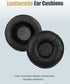 BINGLE Upgraded Headset 50mm Ear Cushion Replacement Designed for HW251N HW261N H251 H251N H261 H261N Blackwire 3210 3220 Jabra Pro 920 9450 Biz 2400II GN 2000 PRO 920-4 Packs