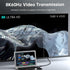 240W USB 4 Cable 6.6ft, Supports 8K@60Hz HD Display & 40Gbps Data Transfer for iPhone 15/Pro/Plus/Max