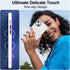 MOCCA iPhone 13 Case - Slim Shockproof, Translucent Matte Back, Frosted White, with MagSafe, Screen & Camera Protectors.